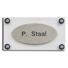 images/productimages/small/Naambord RVS ovaal op plexiglas.jpg